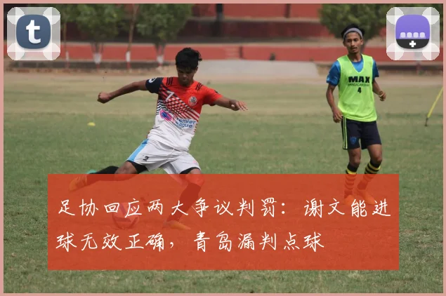 足协回应两大争议判罚:谢文能进球无效正确,青岛漏判点球